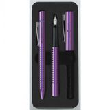 Faber Castell Grip Edition Glam 0.7 Mor Set