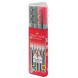 Faber-Castell Grip Finepen 0.4 10'lu Set Versatil Kalem