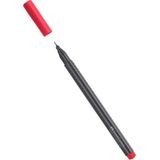 Faber-Castell Grip Finepen 0.4 mm Fineliner Faber Castell Keçe Uçlu Kalem 1 Adet - Açık Kırmızı