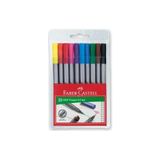 Faber-Castell Grip Finepen 0,4 Mm İnce Uçlu Keçeli Kalem 10 Renk 151610 - Yok