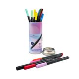 Faber-Castell Grip Finepen İnce Keçe Uçlu Kalem Seti, 15’li, 0.4 mm, Metal Destekli Uç, Ergonomik Gövde, Cetvel ve Şablon Uyumlu, Özel Kutulu