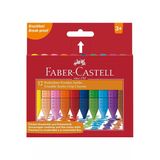 Faber Castell Grip Jumbo 12'Li Üçgen Gövdeli Mum Boya / 5281122540000