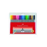 Faber-Castell GRIP Keçeli Kalem 0,4 mm 20li Poşet Parlak Renkli Ergonomik Tasarım