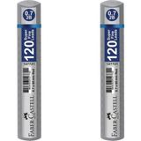 Faber Castell Grip Min 0.7 2B 60 MM 120'li Gümüş 2Lİ Kalem Ucu
