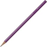 Faber-Castell Grip Parlak Renkler Kurşun Kalem 3'lü - Mor