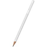 Faber-Castell Grip Parlak Renkler Kurşun Kalem 3'lü - Parlak Beyaz