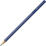 Faber-Castell Grip Parlak Renkler Kurşun Kalem 5'li - Lacivert