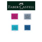 Faber-Castell Hamur Silgi 4'lü (Pembe, Mavi, Gri, Lacivert)