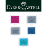Faber-Castell Hamur Silgi 5'li (Pembe, Mavi, 2 Gri, Lacivert)
