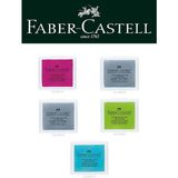 Faber-Castell Hamur Silgi 5li (Pembe, Mavi, 2 Gri, Yeşil)