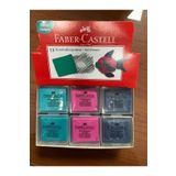Faber Castell Hamur Silgi Pembe Turkuaz Mor Renkte ( 1 Adet )