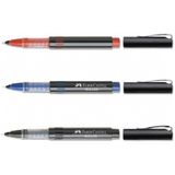 Faber-Castell İğne Uç Roller Kalem 0.5 mm Siyah Ergonomik Tasarım 1 Adet