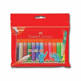 Faber-Castell Jumbi-Neon Floresan Markör 12'li Poşet