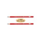 Faber Castell Jumbo Okul Kurşun Kalemi 2.5b - 2 Adet
