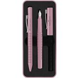Faber-Castell Kalem Seti Grip 2010, Tükenmez Kalem ve Dolum, Pembe Gölge, 1 Adet