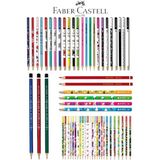 Faber Castell Kaliteli Karışık 12'li Kurşun Kalem Faber+Adel+Bic+Fatih Karisik - Çok Renkli