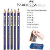 Faber-Castell Karakalem Dereceli Set 5'li