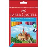 Faber Castell Karton Kutu 36 Renk Kuru Boya Kalemi