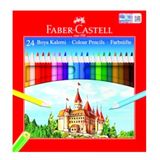 Faber Castell Karton Kutu Kuru Boya 24Lü