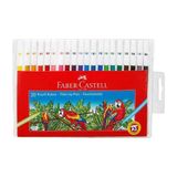 Faber-Castell Keçeli Boya Kalemi Yıkanabilir 20 Renk 5067 15512