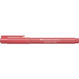 Faber-Castell Keçeli Kalem 0.8 mm Pastel Kayısı Renkli Yazım İçin 1 Adet
