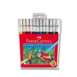 Faber Castell Keçeli Kalem 12 Renk Yıkanabilir,12 farklı renk