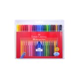Faber Castell Keçeli Kalem 20 Renk Poşet