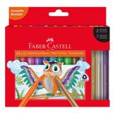 Faber Castell Keçeli Kalem Comfort Metalik 15+3 155241