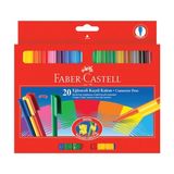 faber-castell keçeli kalem eğlenceli 20 renk 5068112000000 - Yok