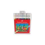 Faber-Castell Keçeli Kalem Seti, 12'li, Renkli