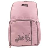 Faber Castell King 23-2 Toz Pembe Laptop Bölmeli 5 Gözlü Okul Sırt Çantası
