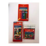 Faber Castell Kırtasiye Seti Jumbo Üçgen Boya Kalemi 12li- Suluboya 12li- Keçeli Kalem 12li FC-00015