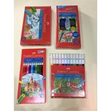 Faber-Castell Kırtasiye ve Oyuncak Dünyası 4’lü Okul Seti Boya Kalemleri Anaokul - Kreş - Ilkokul - Standart - Karışık-Çok Renkli