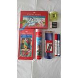 Faber Castell Kırtasiye ve Oyuncak Dünyası Kırtasiye Seti Kuru Boya - Pastel Boya - Sulu Boya