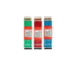 Faber-Castell Köşeli Mercanlı Kurşun Kalem 12'Li 1 Pk