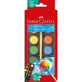 Faber-Castell Küçük Boy Sulu Boya 12'Li Set (4'Li Paket)