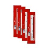 Faber Castell Kursun Kalem Kırmızı 4X12