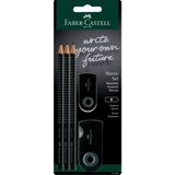faber-castell kurşun kalem ofis seti siyah 2024 - Yok
