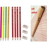Faber-Castell Kurşun Kalem Seti - 1 - 4 - Naturel