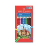 Faber Castell Kuru Boya 12 Renk Rl Karton Tamboy 116312 / Faber