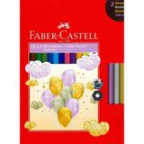 Faber Castell Kuru Boya Kalemi 15 Renk + 3 Metalik Renk