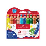 Faber-Castell Kuru Boya Kalemi Grippy 10 Renk 5171110625000