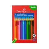 Faber Castell Kuru Boya Kalemi Jumbo 12li 7738