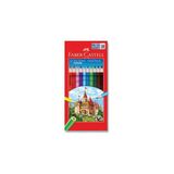 Faber-Castell Kuru Boya Kalemi Red Line Karton Kutu Tam Boy 12 Li 5171 116312