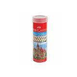 Faber-Castell Kuru Boya Kalemi Red Line Metal Tüp Kutu Tam Boy 24 Renk 5173 116524