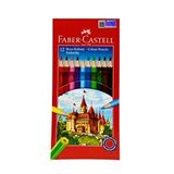 Faber Castell Kuru Kalem Boya Seti 12li Çok Renkli