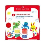 Faber-Castell Little Creatives Parmak Boyası 4 Renk 000040