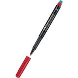 Faber Castell M Serisi Kırmızı Permanent Asetat Kalemi