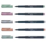 Faber-Castell Markör Kalem Metalik 5 Renk
