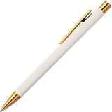 Faber Castell Marshmellow Neo Slim Tükenmez Kalem - 1 Adet - Beyaz - Altın